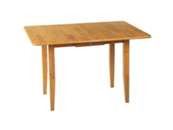 Mesa de comedor BELIANI Masela de Madera de caucho Madera clara 60x120x76