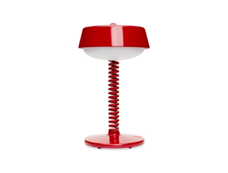 Lámpara Portátil Bellboy 18X30 Cm Uso Exterior E Interior En Acero Fatboy Rojo Lobby