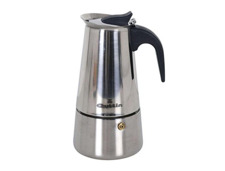Cafetera de 9 tazas de acero inoxidable Quttin