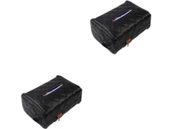 Organizador de pañuelos para coche, 2 piezas, porta pañuelos universal para coche, porta pañuelos para asiento Slowmoose