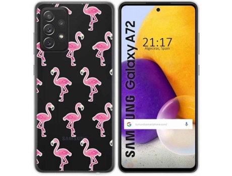 Carcasa Samsung Galaxy A72 TUMUNDOSMARTPHONE Flamenco Multicolor