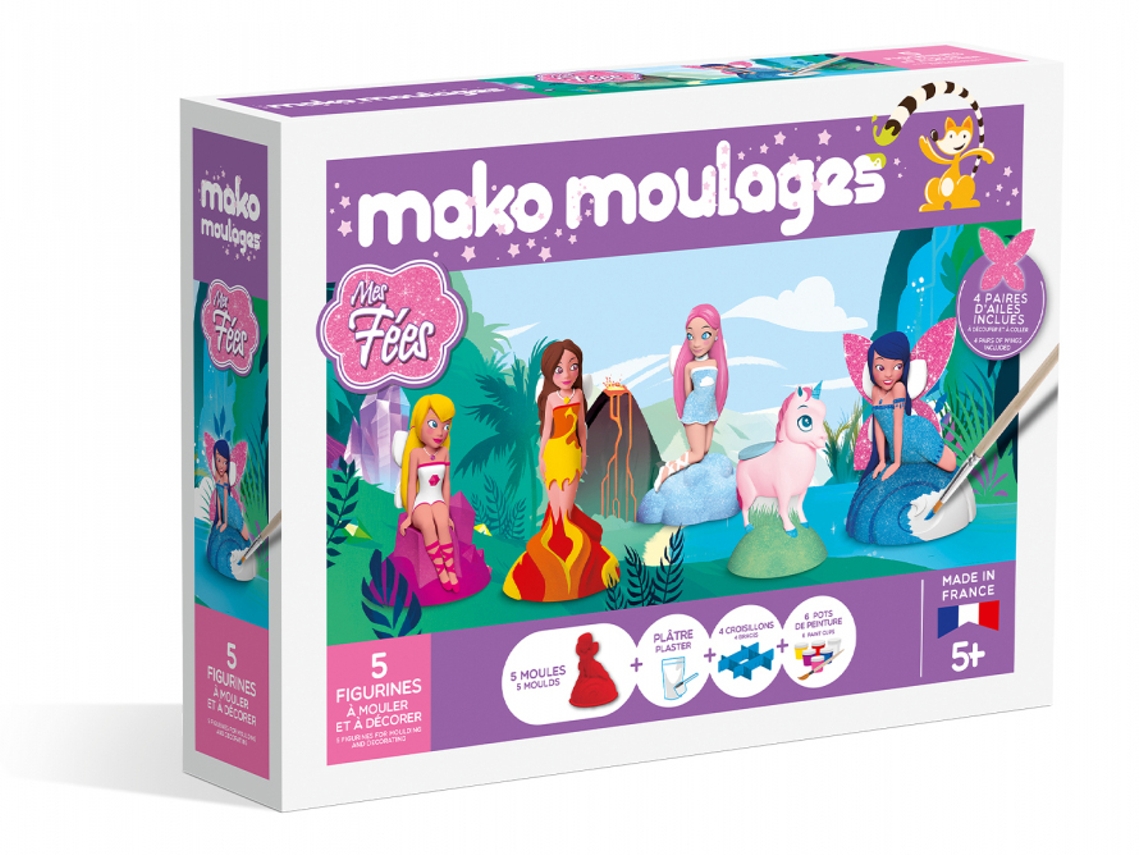 Jogo de Mesa MAKO CRÉATIONS My Fairies Box (4 Anos)