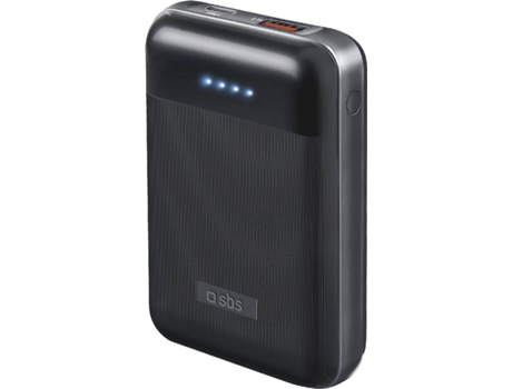 Powerbank SBS T-Box (10000 mAh - 20W - Negro)