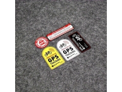 Pegatina de seguimiento GPS para bicicletas, rastreador secreto con reflejo, Pickify Punnyb Slo