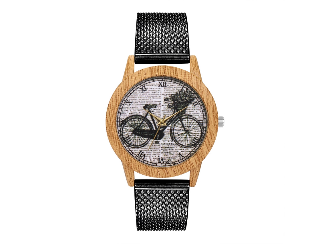 Reloj De Pulsera Unisex De Silicona Con Esfera Romana Y Movimiento De Cuarzo Negro.