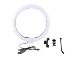 Anillo De Luz Led De 13 Pulgadas Con Soporte Para Teléfono, Anillo De Luz Selfie Con Conexión Usb Para Streaming, Maquillaje Y Fotografía