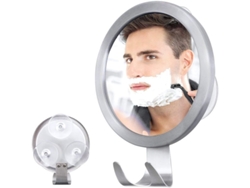 2026-espejo Anti Niebla Para Ducha Con Gancho Para Razor, Instalación Sin Herramientas Y Succión Segura