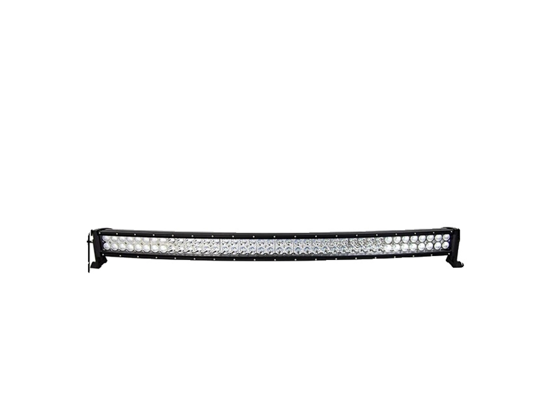 Barra de luces LED curva, diseño de doble fila, compatible con vehículos todoterreno, 240 W, sin kit de cableado OEM