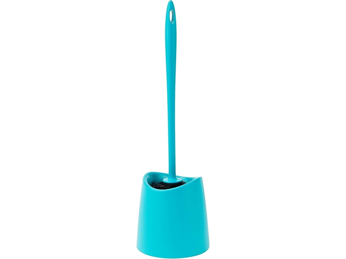 Escobilla De Baño | Material Resistente | Cabezal Fijo De Larga Duración, Para Una Higiene Perfecta | 12 X 12 X 38 Cm