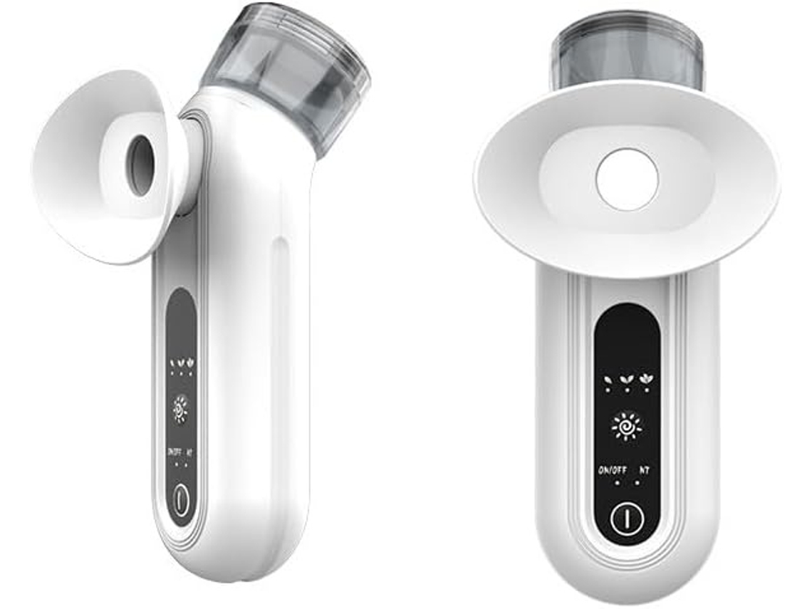 Innovadora Crema Hidratante para Ojos y Rostro con Vapor Caliente Doble Compresa Fría y Caliente 3 Niveles de Temperatura 38-42 C Blanco YEMAESRE