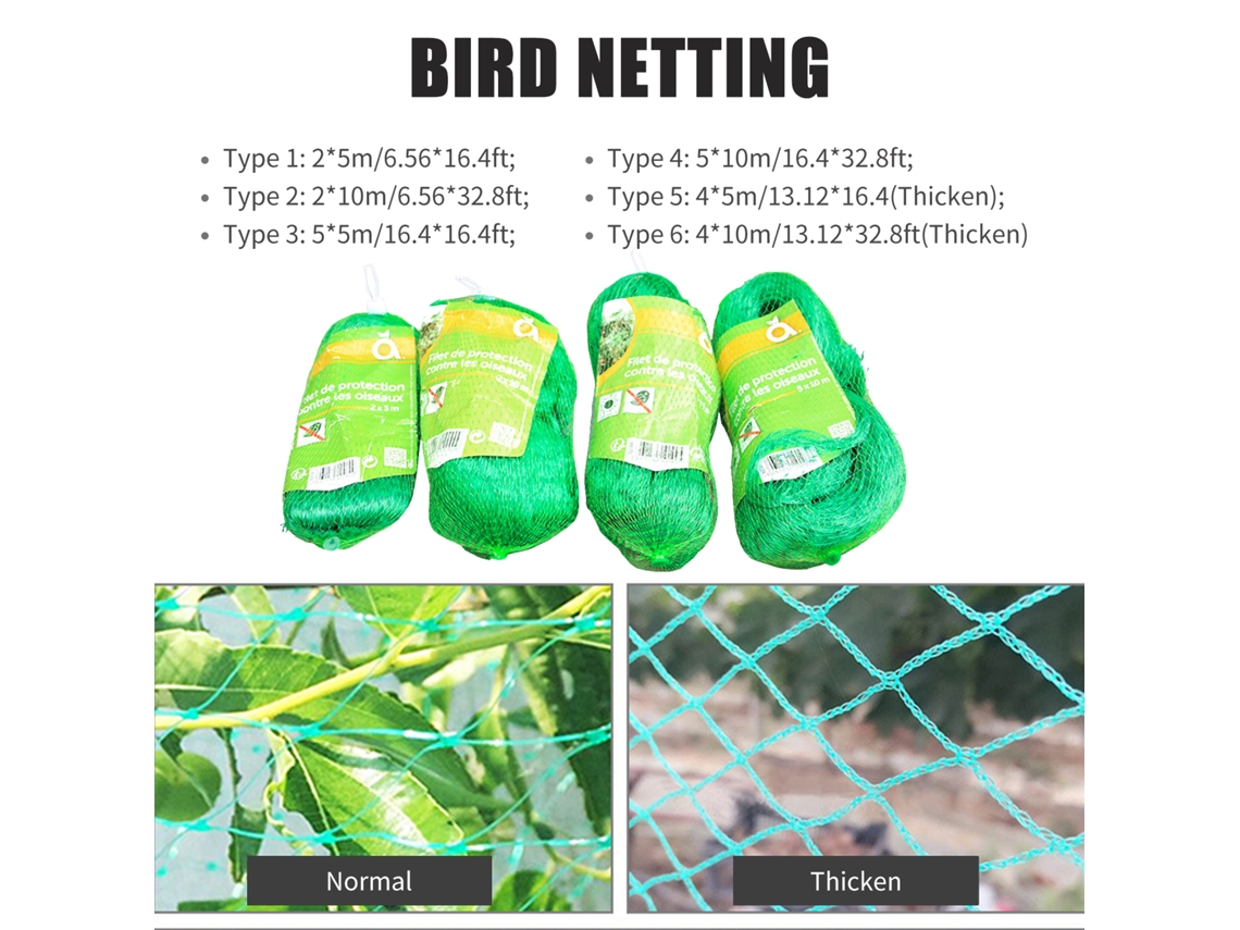Malla Antipájaros Para Jardín, Malla Protectora Reutilizable Para Plantas, Árboles, Frutas Y Verduras Contra Pájaros Y Ciervos.