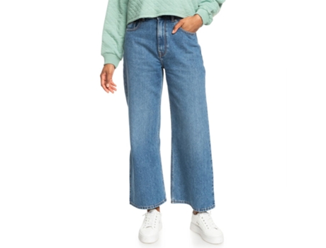 Calça ROXY Jeans Surf On Cloud H Azul 28 Mulher