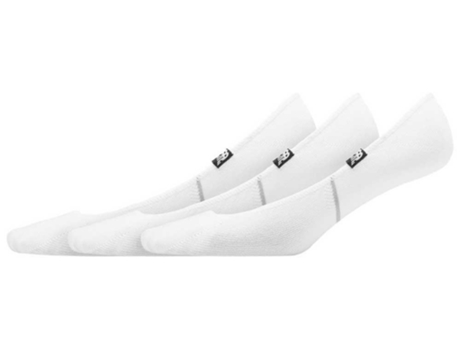 Calcetines para Hombre NEW BALANCE No Show Liner 3 Pares Blanco para Corrida (EU 37 - 42)