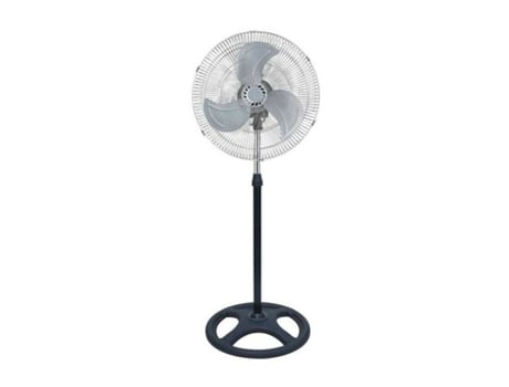 Ventilador de pie 18'' pulgadas metálico aspa acero giratorio