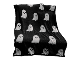 Manta De Fantasma Suave, Cómoda Y Transpirable Para Halloween, 130x180cm, Poliéster.
