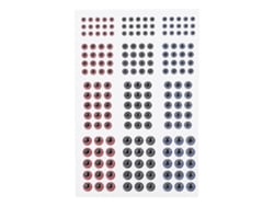 Danu26-ojos De Pescado Artificial 3d 183pcs Para Lures De Pesca Y Artesanías De Anzuelos Tamaño 1
