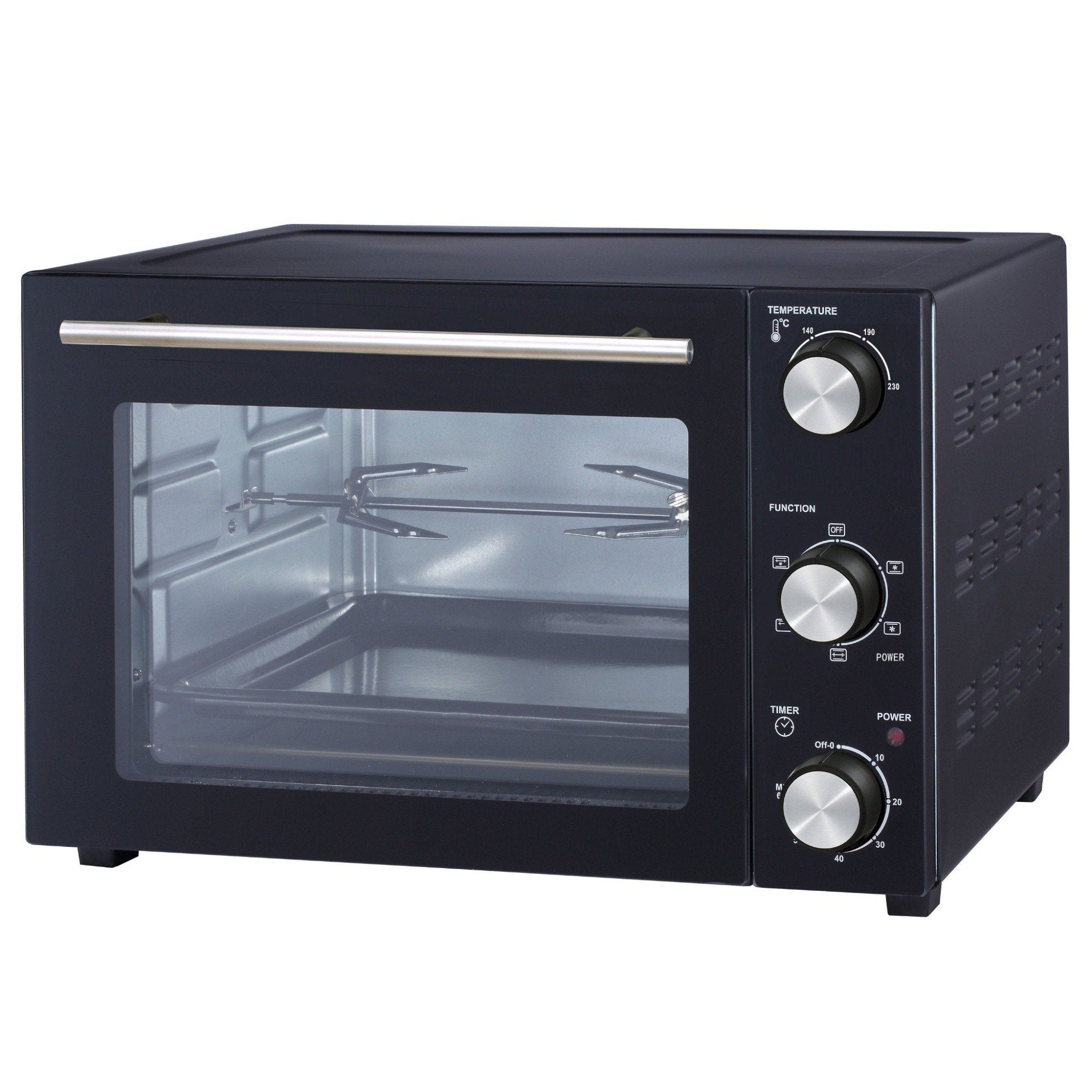 Kitchen Move Horno multifunción 22l 1300w negro de sobremesa mini arizonda batke22 22 1300