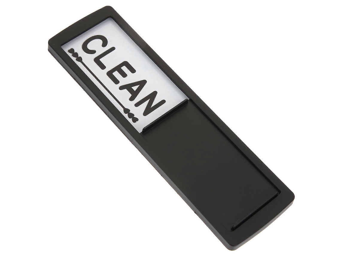 Rebe-imán Limpio/sucio Para Lavavajillas Indicador De Estado De Platos Accesorio De Cocina Duradero 17x5cm Negro