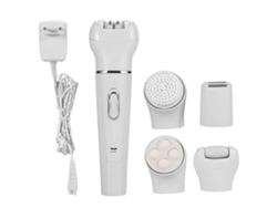 Kemei Depiladora Eléctrica Recargable 5 En 1 Para Mujer Herramientas De Belleza Para Eliminación De Pelo Facial