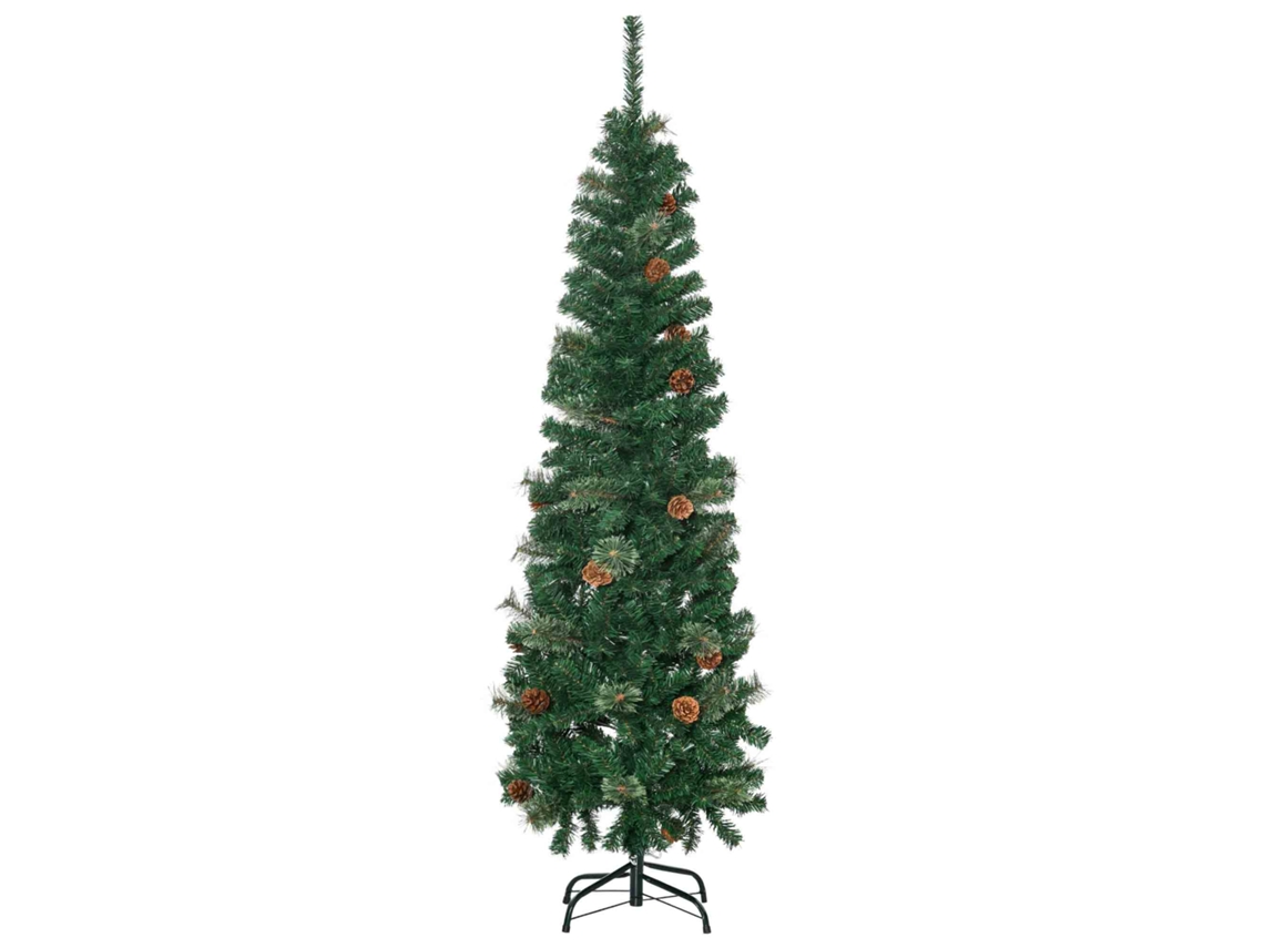 Árvore De Natal Artificial (flamme Resistente 46x165cm)