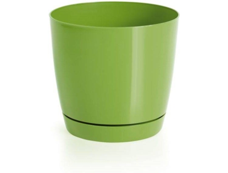 Maceta PROSPERPLAST Coubi Round P (Verde - 13.5 x 13.5 x 12.4 cm)