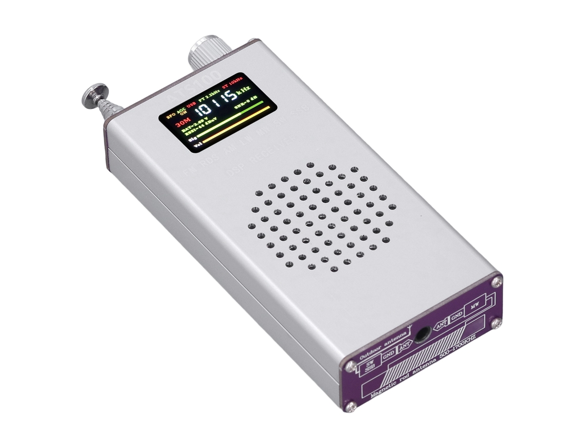 Receptor de radio FM portátil Si4732