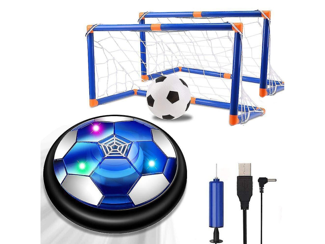 Balones de fútbol flotantes, set 2 en 1 con luz nocturna LED recargable por USB de Eifson