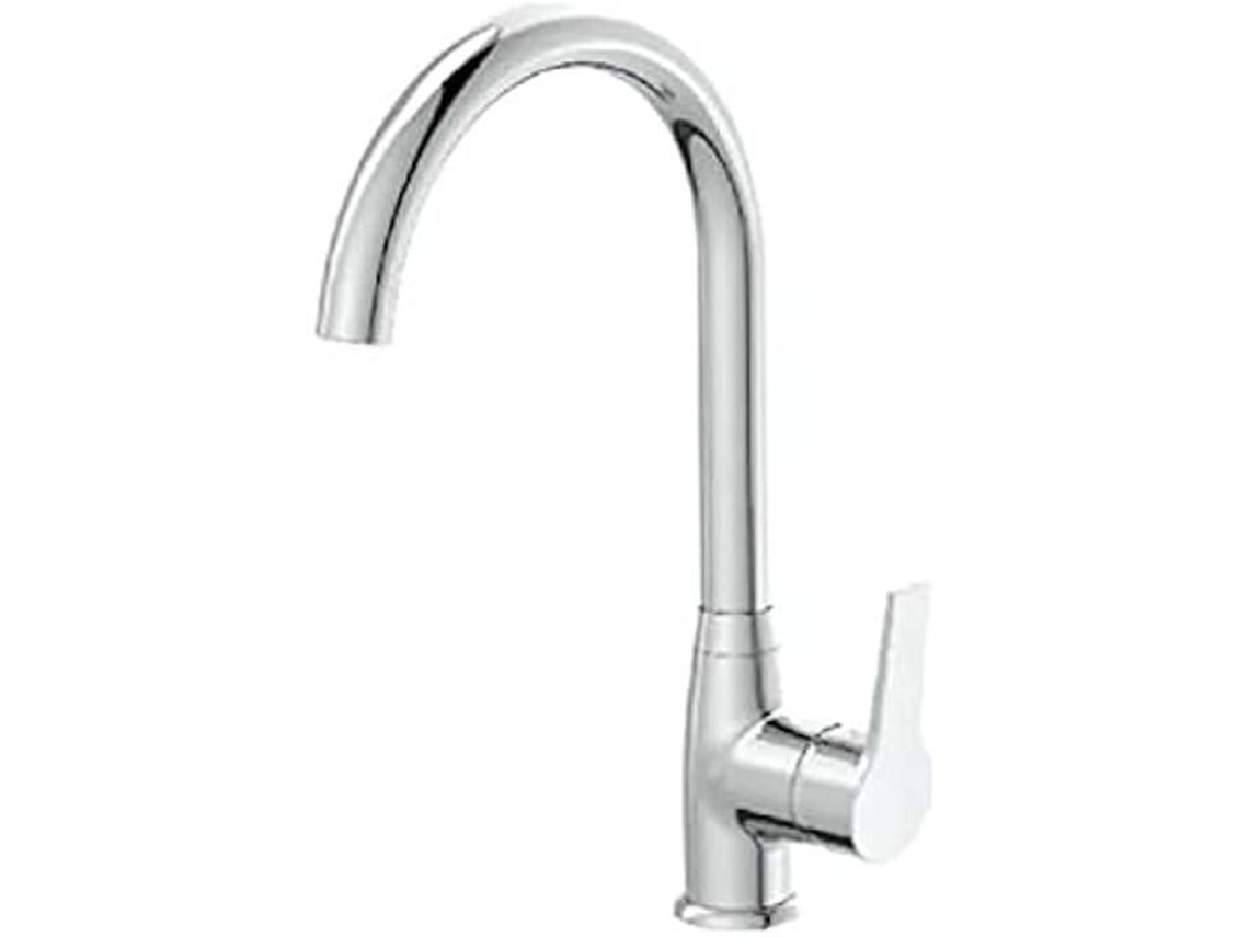 Grifo mezclador para lavabo con ahorro de agua IDRO BRIC Hellis caño alto