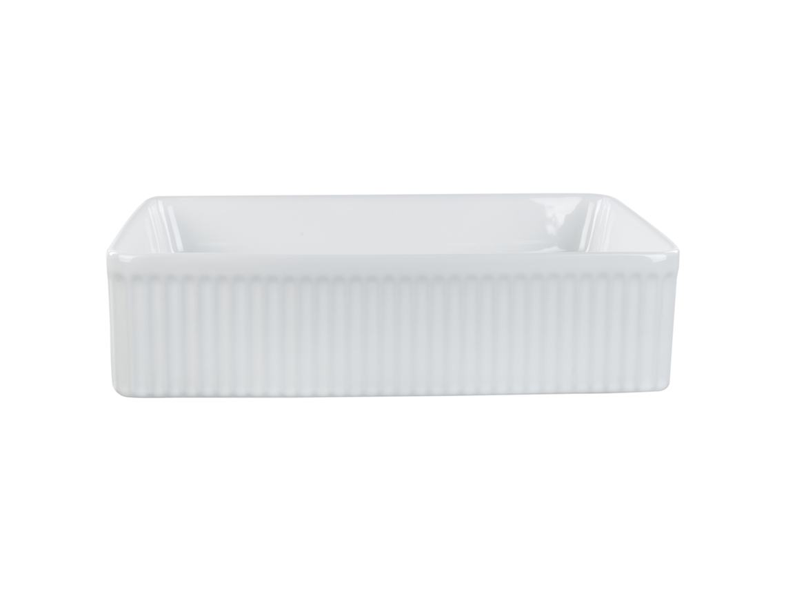 Lavabo BELIANI Geldo de Cerámica Blanco 50x34x13