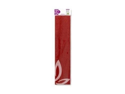 Papel Crepe Em Celofane Liderpapel 50 Cm X 2,5 M. Vermelho Metalizado