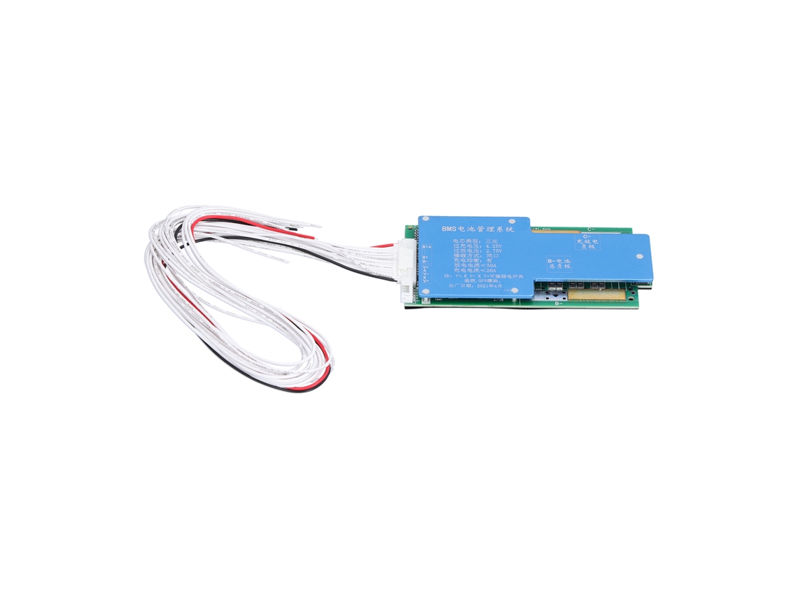 Placa De Protección Bms Para Módulo De Carga Balanceada De Batería De Litio Ternaria Serie 50a17