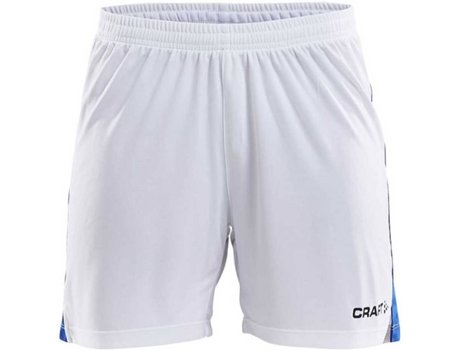Pantalones para Mujer CRAFT Progress Contrast Blanco para Fútbol (M)
