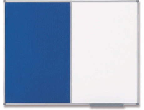 Pizarra Combinada NOBO Classic (900x600mm - Acero y Fieltro - Magnético: Sí)