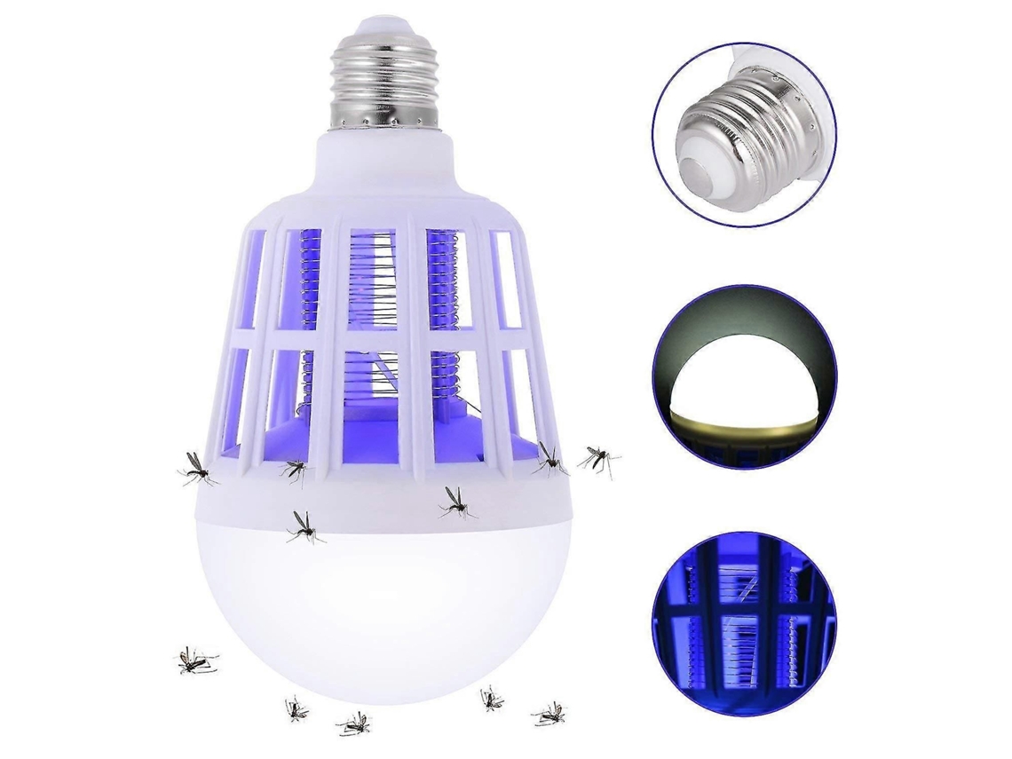 Lámpara electrónica 2 en 1 GOKOCO para matar mosquitos e insectos con LED UV