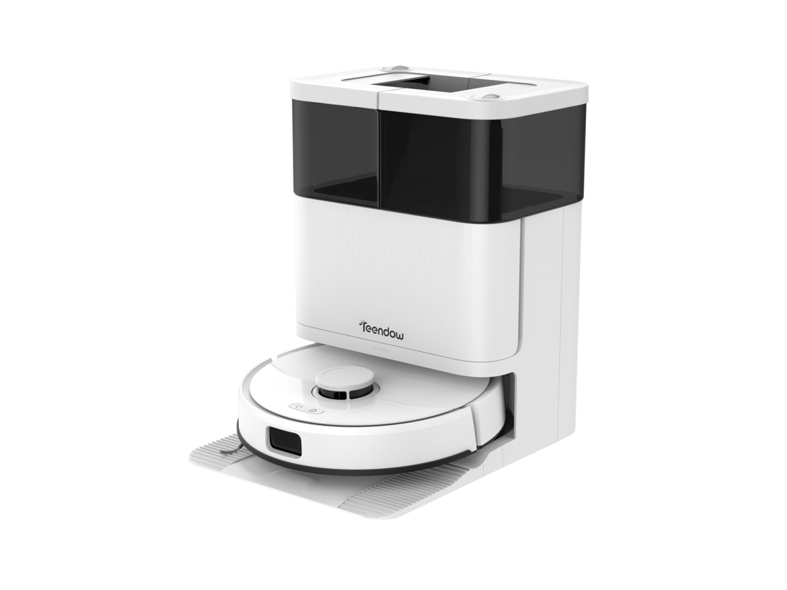 Teendow D63s Ultra Robot Aspirador 10000pa Con Base - Bianco