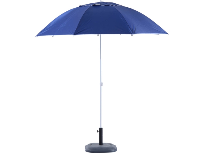 Sombrilla Outsunny 84d022 playa y con paneles laterale de tipo tienda parasol rayos uv φ210x222cm