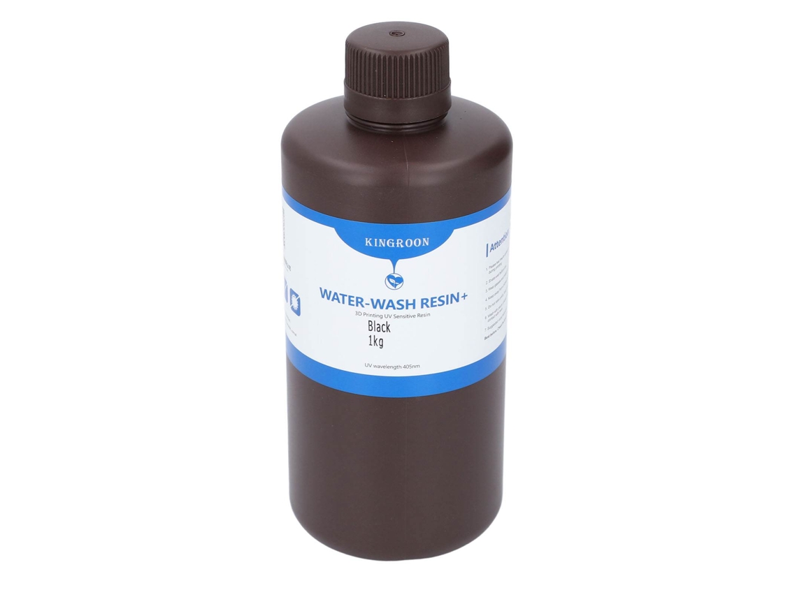 Resina fotopolimérica curable con UV, 1000 g, sin marca.