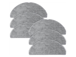 6 Pack Microfiber Mop Cloths For M5 / M5+ / L5 / L5+ Robot Vacuum Cleaner, Reusable Mop Cloths
