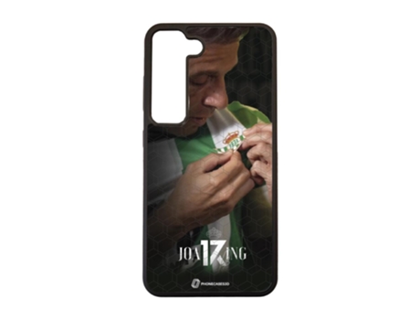 Funda Móvil Oficial Real Betis Fc para Samsung Galaxy S23 PHONECASES3D Piel Sintética Negro