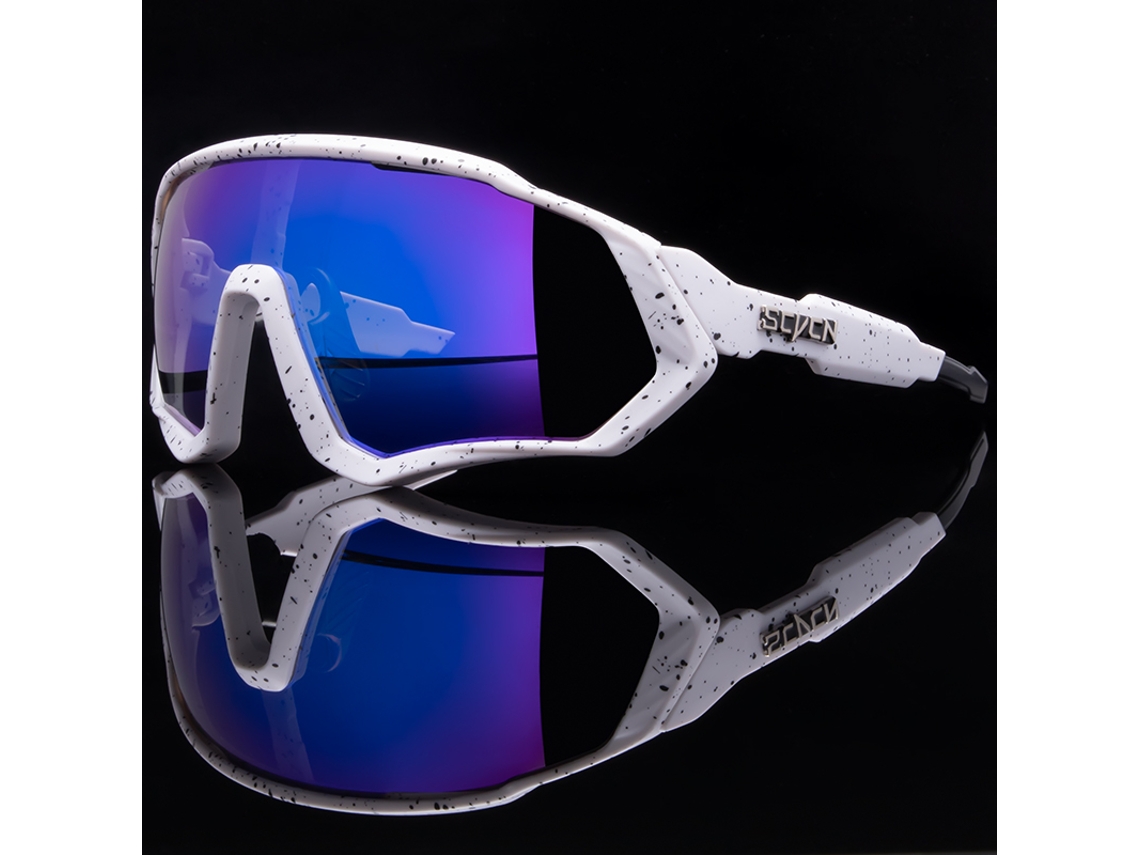 Gafas de ciclismo deportivas unisex MDUG con protección UV y lentes resistentes al viento (estilo 4)