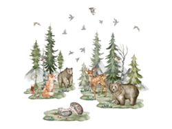 Pegatina de jugador 71x42cm para habitación infantil KOFIHETY