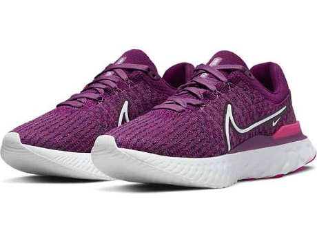 Zapatillas NIKE React Infinity Flyknit 3 S Mujer (40 - Violeta)