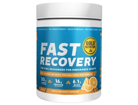 Proteína Whey GOLDNUTRITION Fast Recovery Orange (Polvo Soluble - 600 gr)