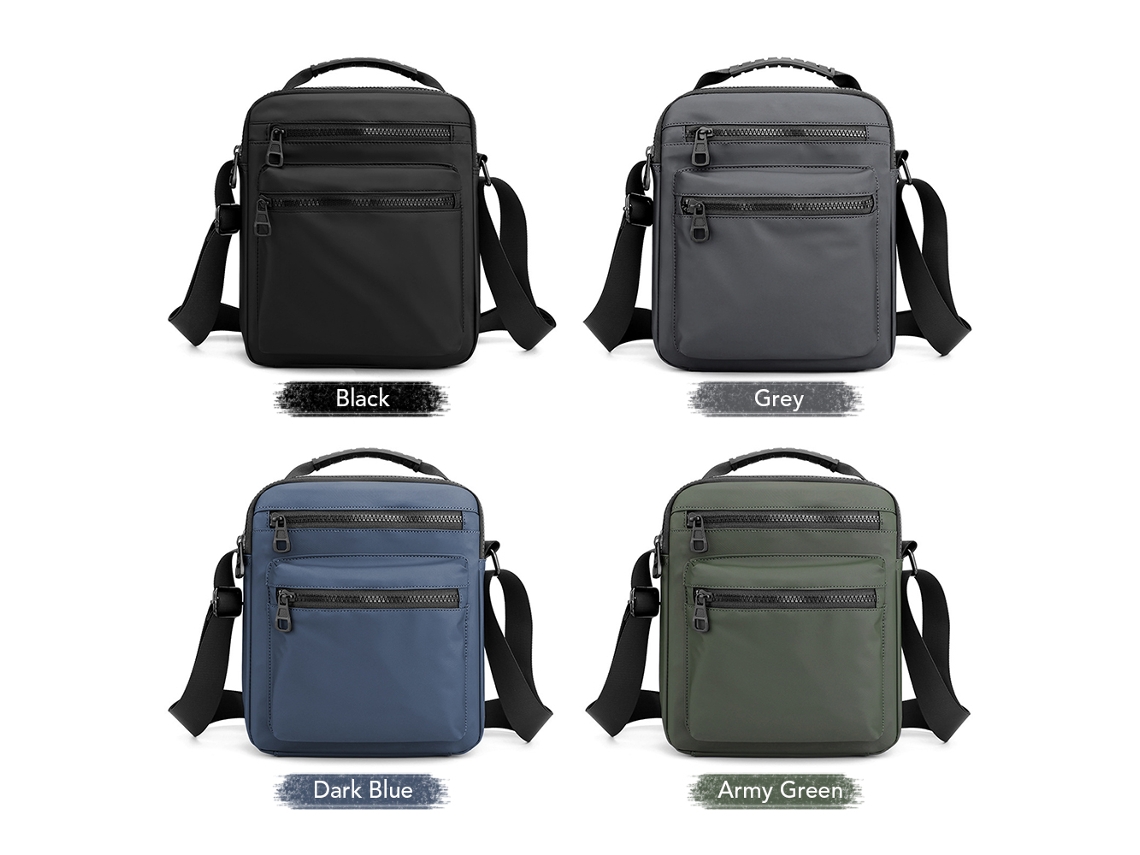 Bolsa Bandolera Para Hombre De Oxford Resistente Al Desgaste Con Correa Ajustable De Hombro Simple