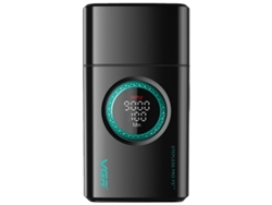 Afeitadora Pro Hombre Vgr 21 Velocidades Visor Rpm Titanio 1400mah - V377 - Negro