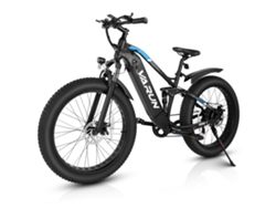 Bicicleta de montaña eléctrica Varun S26-1 con neumáticos anchos de 26" x 4.0" y batería extraíble de 48V 16Ah