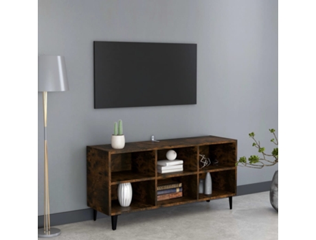 Mueble para la televisión VIDAXL Marrón Madera contrachapada (103,5x30x50 cm)