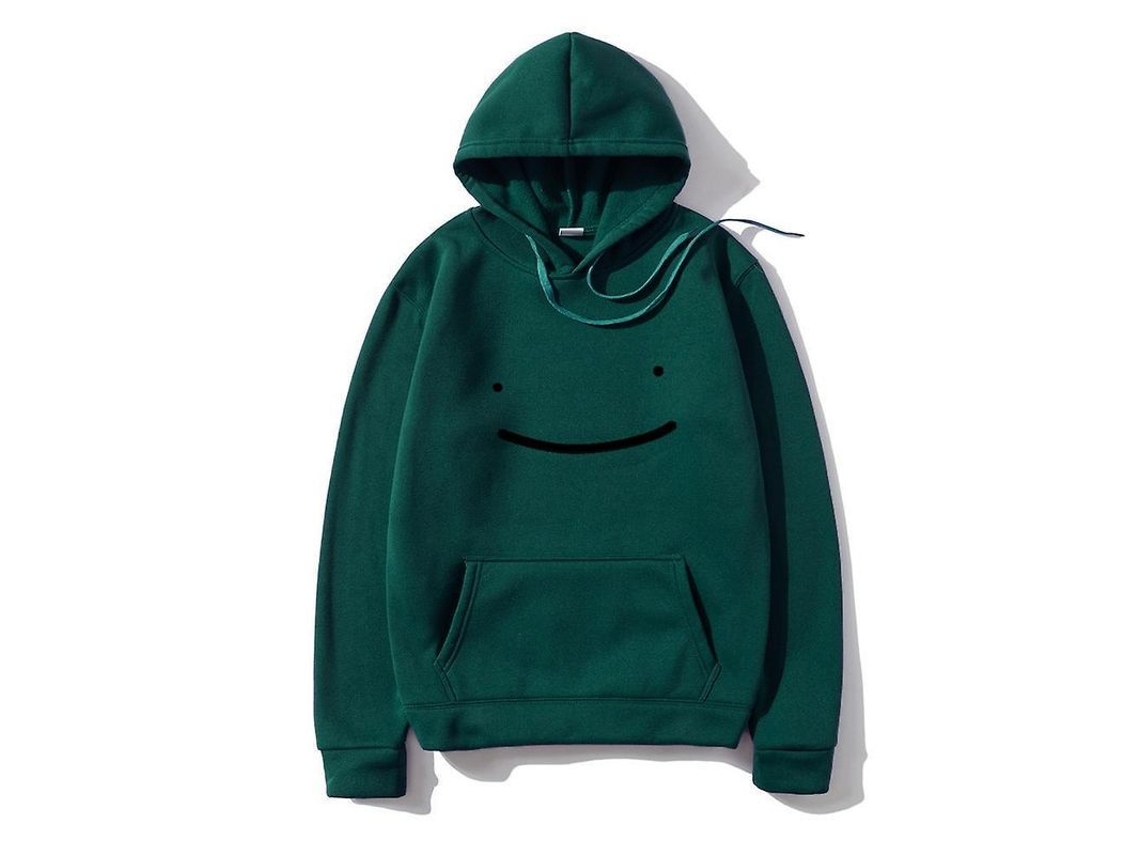 2026-sudadera Com Capuz Unissex Harajuku Streetwear Casual Oversized Moda 2021 Vnw Xxl Verde Escuro H
