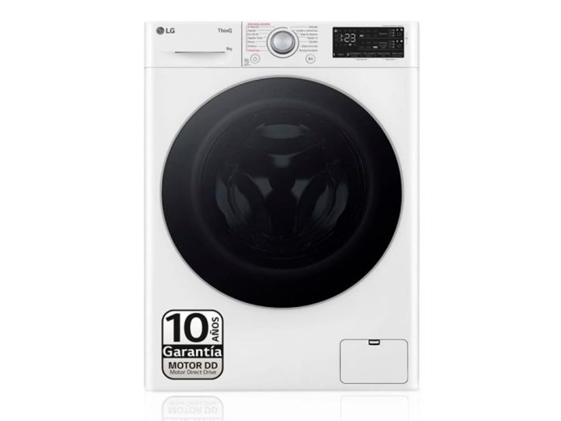 Lavadora LG F4WR5509A1W (9 kg - 1400 rpm - Blanco)