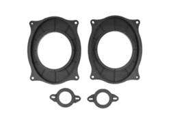 Juego de 4 anillos de soporte para altavoces de automóvil compatibles con Highlander, Camry, Reiz y Levin Hengjian